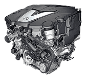 Иконка двигателя Mercedes V6 дизель