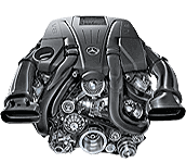 Иконка двигателя Mercedes V8 бензин